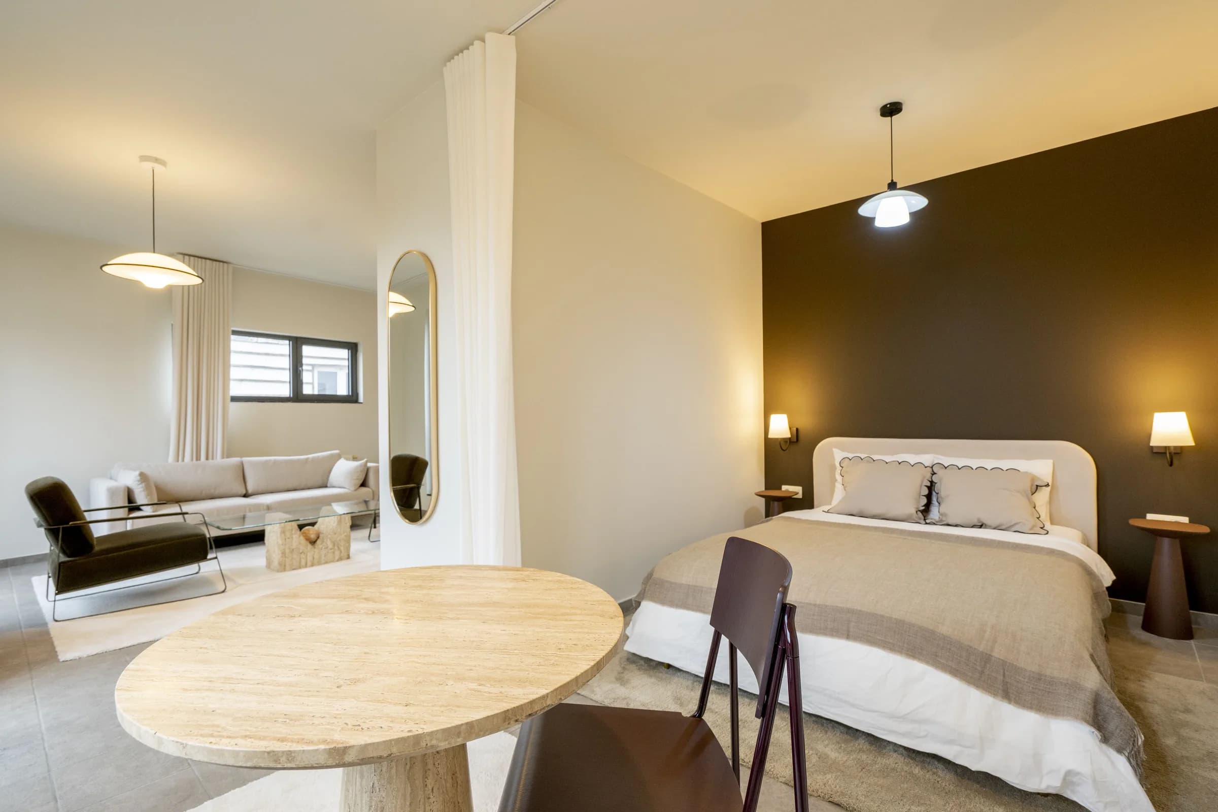3. Private apartment, garden-side